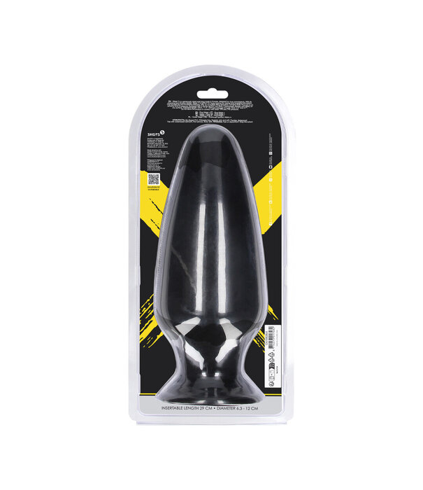 Ouch! by Shots Mega X - Anal Plug - 2307 gr / 29 cm - Black