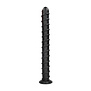 Pole of Power - Anale Plug - 56,5 cm - Zwart