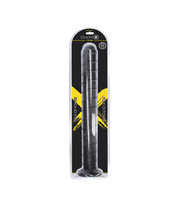 Ouch! by Shots Pole of Power - Anale Plug - 56,5 cm - Zwart