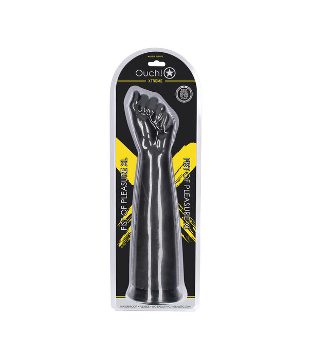 Ouch! by Shots Fist of Pleasure XL - Fist Dildo - 1336 gr / 35 cm - Black