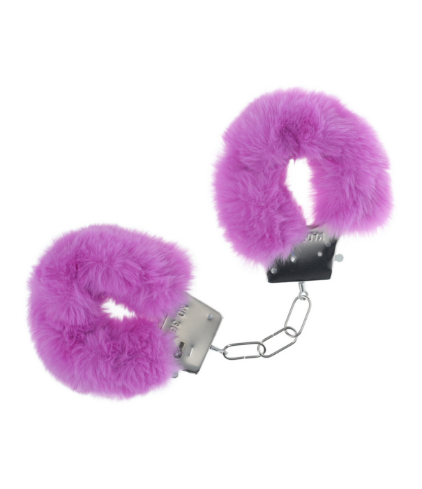 Ouch! by Shots Classic Fluffy Handboeien - Paars