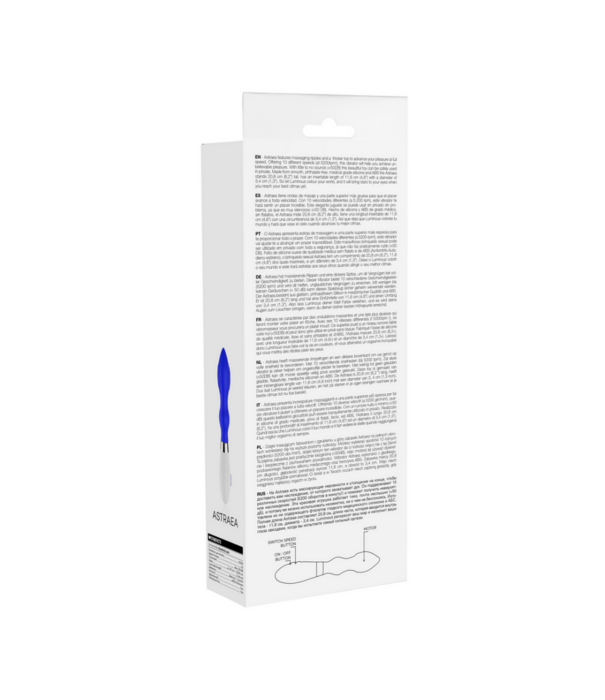 Luminous by Shots Astraea - Vibrator en Clitoris Stimulator - Koninklijk Blauw