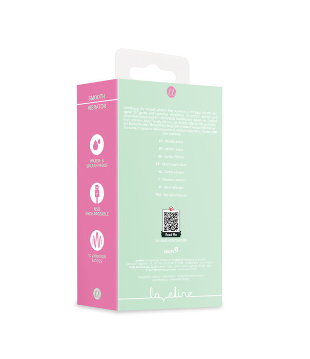 Loveline by Shots Zachte Vinger Vibrator - Misty Green
