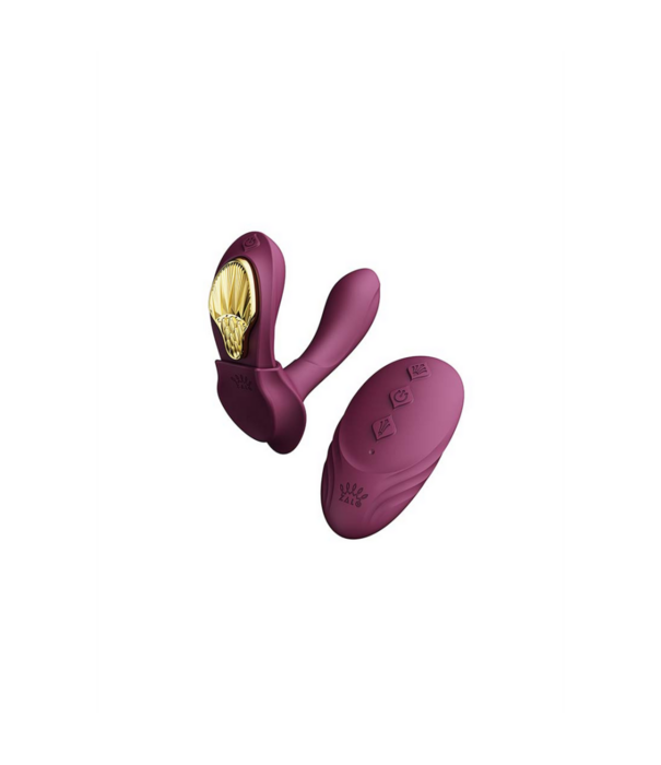 Zalo Aya - Draagbare Vibrator - Fluweel Paars
