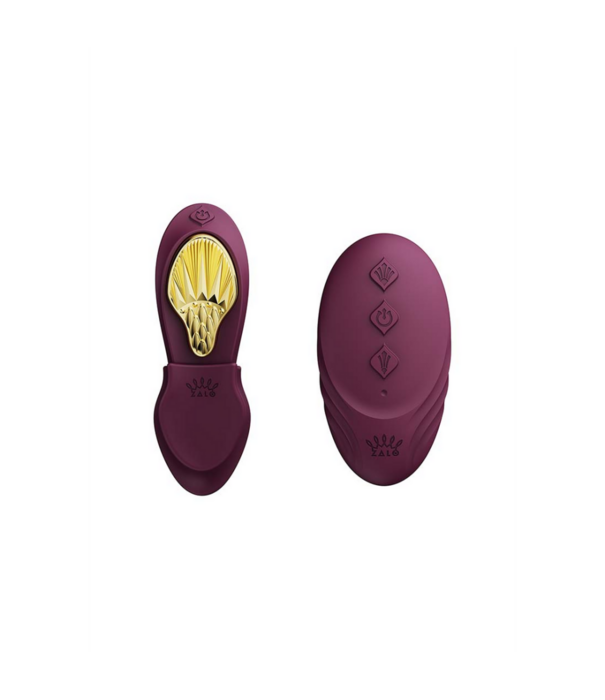 Zalo Aya - Draagbare Vibrator - Fluweel Paars