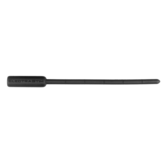 Silicone Noir Flexibel Geluid - 7mm - Zwart