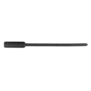 Silicone Noir Flexibel Geluid - 7mm - Zwart