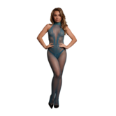 Visnet en Kant Bodystocking - Één Maat