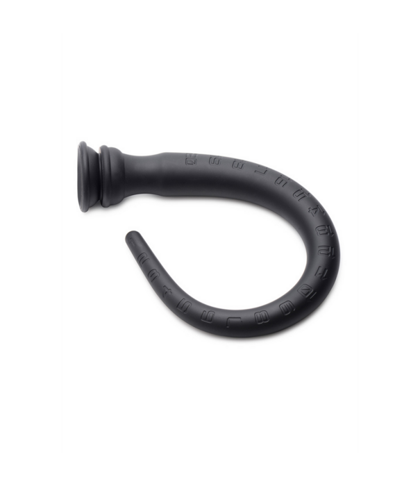 Tapered Siliconen Slang met Structuur - 22 / 56 cm