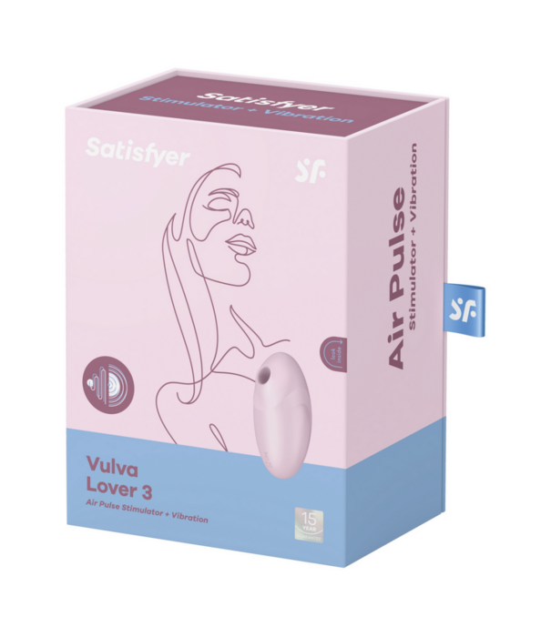Satisfyer Vulva Lover 3 - Dubbele Luchtpulsvibrator - Roze