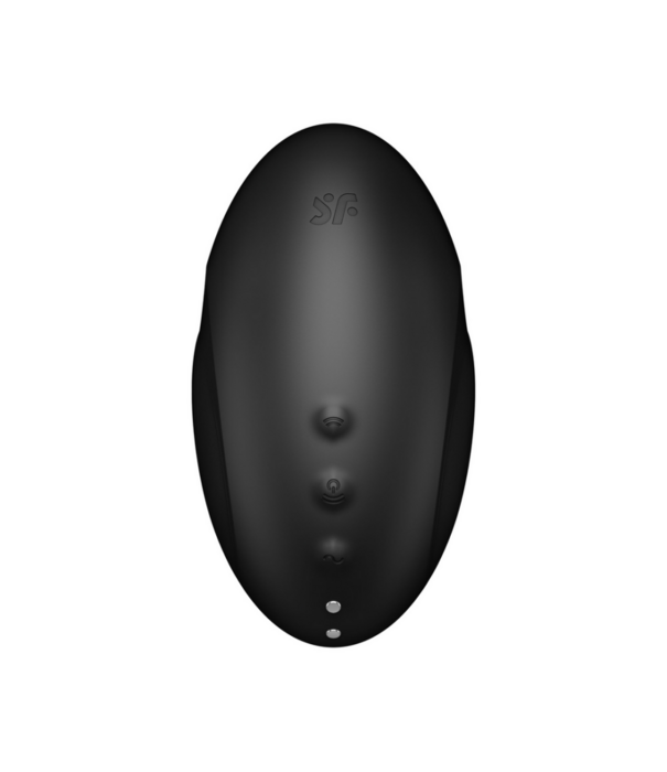 Satisfyer Vulva Lover 3 - Dubbele Air Pulse Vibrator - Zwart