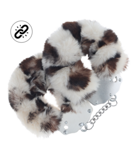 Zware Fluffy Handboeien - Sneeuwluipaard