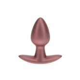 Zachte Silicone Anale Plug - Klein - 2,6 / 6,5 cm - Roségoud