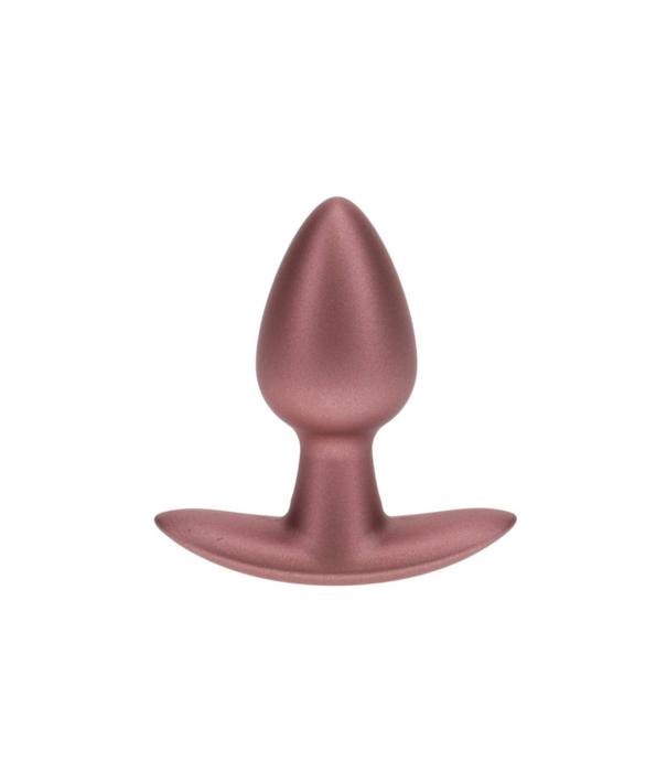 Ouch! by Shots Zachte Silicone Anale Plug - Klein - 2,6 / 6,5 cm - Roségoud