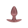 Zachte Silicone Anale Plug - Klein - 2,6 / 6,5 cm - Roségoud