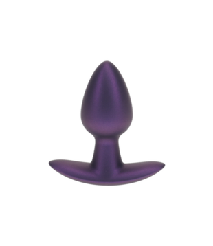 Zachte Silicone Anale Plug - Klein - 6,5 cm - Metallic Paars