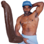 Brickzilla - Realistische ULTRASKYN Dildo - 13 / 33 cm - Chocolade