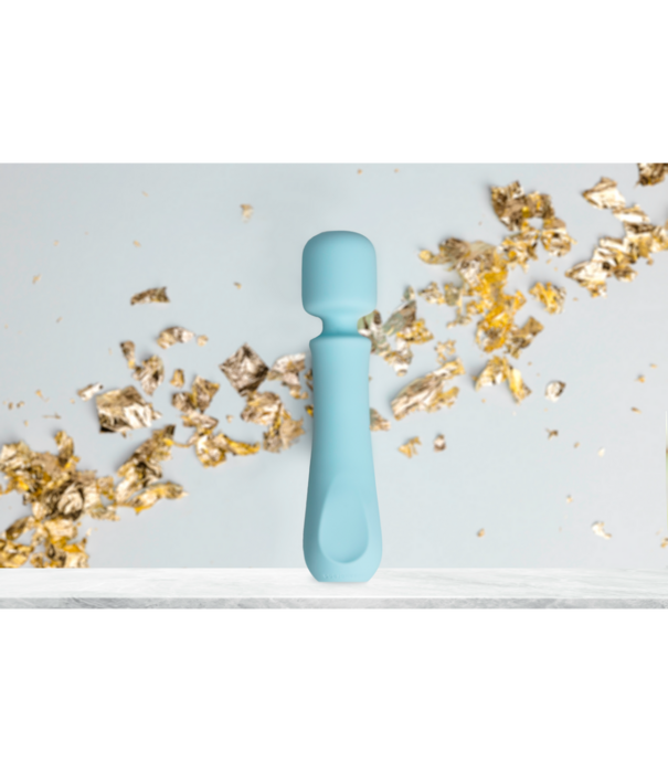 Doc Johnson Euphoria - Oplaadbare Siliconen Wandvibrator - Blauw