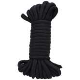 Katoenen Touw - 32 ft - Zwart