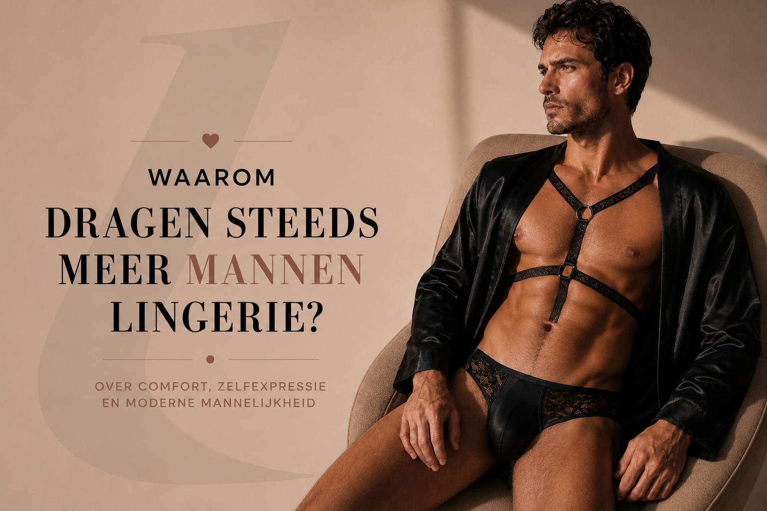 Waarom dragen steeds meer mannen lingerie?