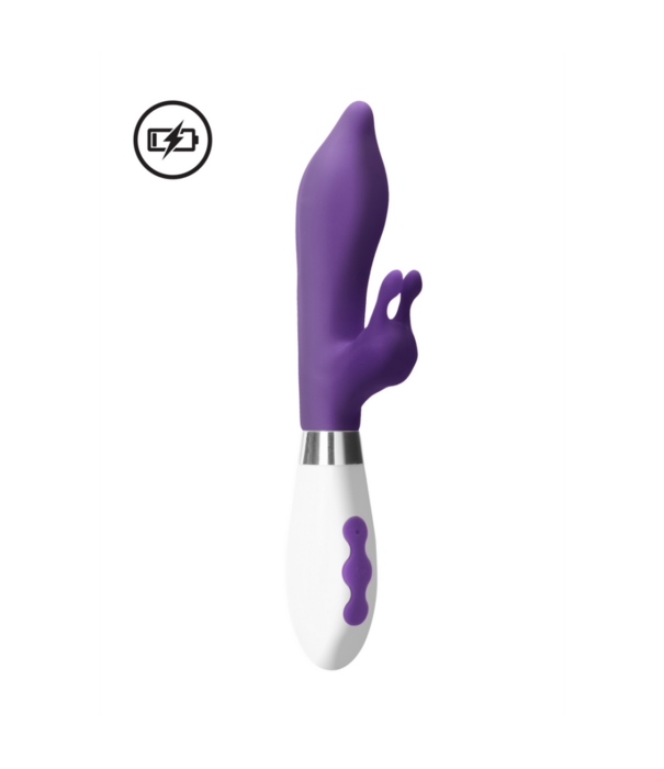 Luna by Shots Adonis - Oplaadbare Rabbit Vibrator - Paars