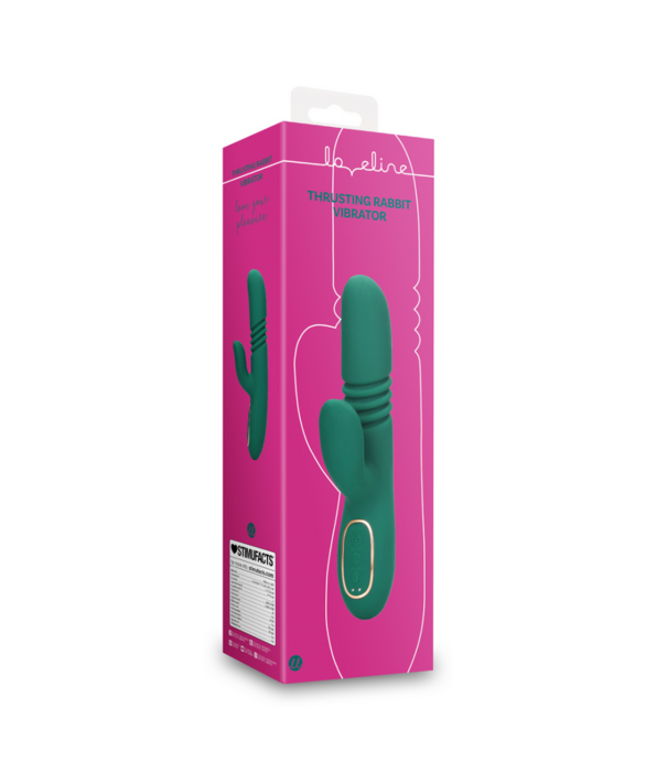 Loveline by Shots Stuwende en Verwarmende Rabbit Vibrator - Oude Zee