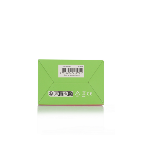 Loveline by Shots Ultra Soft Silicone Dubbelzijdige Wand Vibrator - Prestone Roze