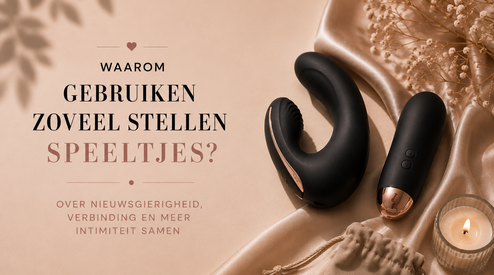 Waarom gebruiken zoveel stellen speeltjes?