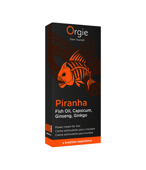 Orgie Piranha - Power Cream Voor Hem - 0,5 fl oz / 15 ml