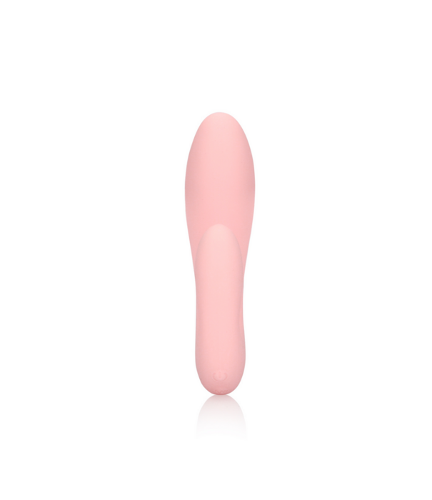Loveline by Shots Ultra Soft Silicone G-Spot Vibrator - Cherry Chiffon