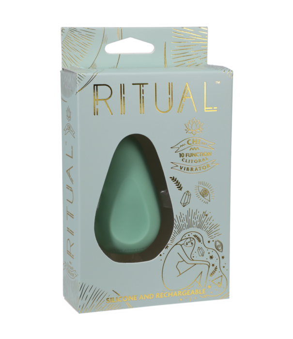 Doc Johnson Chi - Oplaadbare Silicone Clit Vibe - Mint
