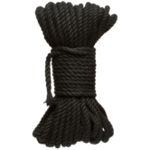 Bind en Tie - 6mm Jute Bondage Touw - 50 ft - Zwart