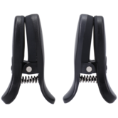 Vibro Grippers - Vibrerende Tepelklemmen met Koffer - Zwart