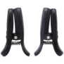 Vibro Grippers - Vibrerende Tepelklemmen met Koffer - Zwart