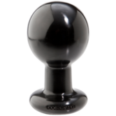 The Classic - Round Butt Plug - Large - Black