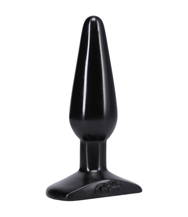 Doc Johnson The Classic - Butt Plug - Medium - Black