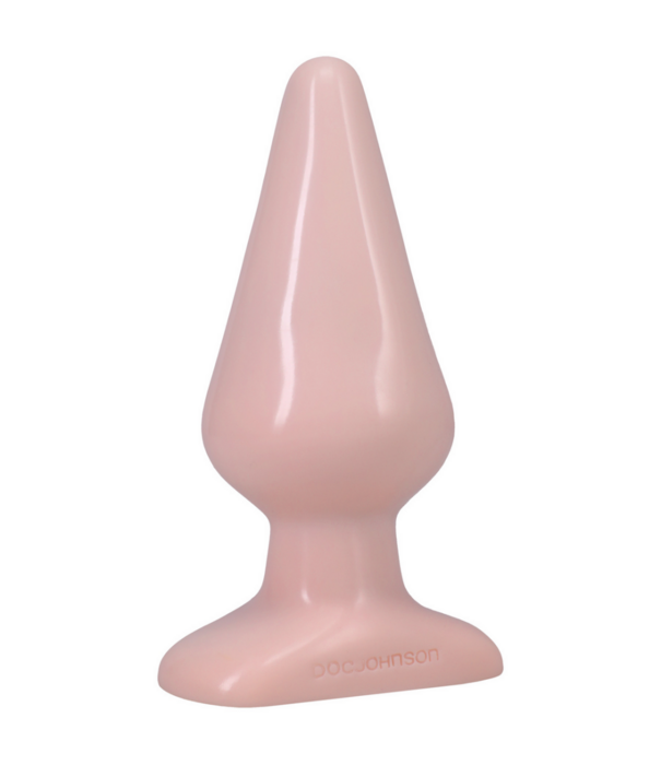 Doc Johnson The Classic - Butt Plug - Large - Cream