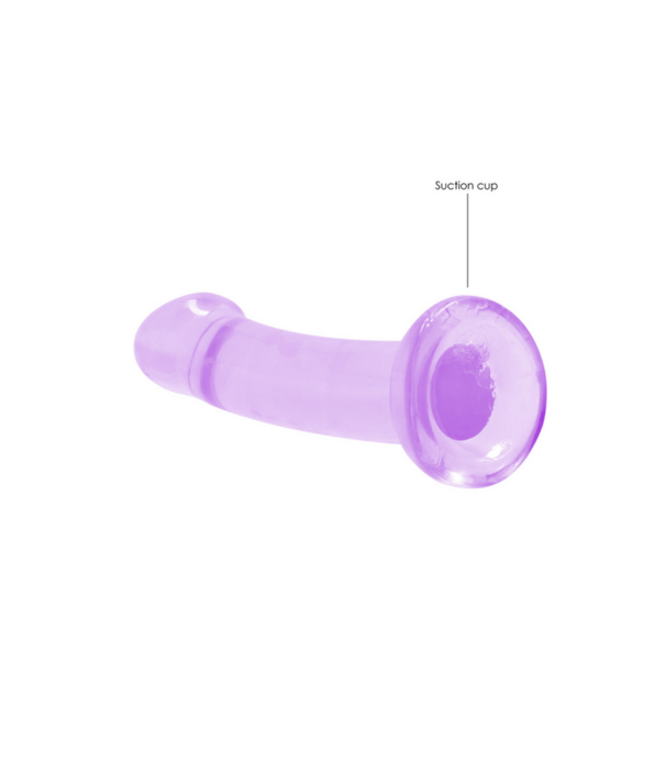 RealRock by Shots Niet-realistische dildo met zuignap - 7 / 17 cm