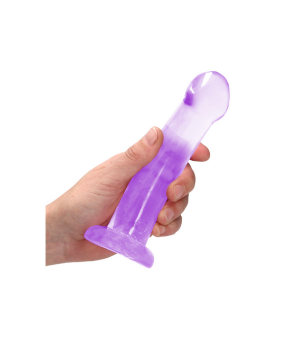 RealRock by Shots Niet-realistische dildo met zuignap - 7 / 17 cm