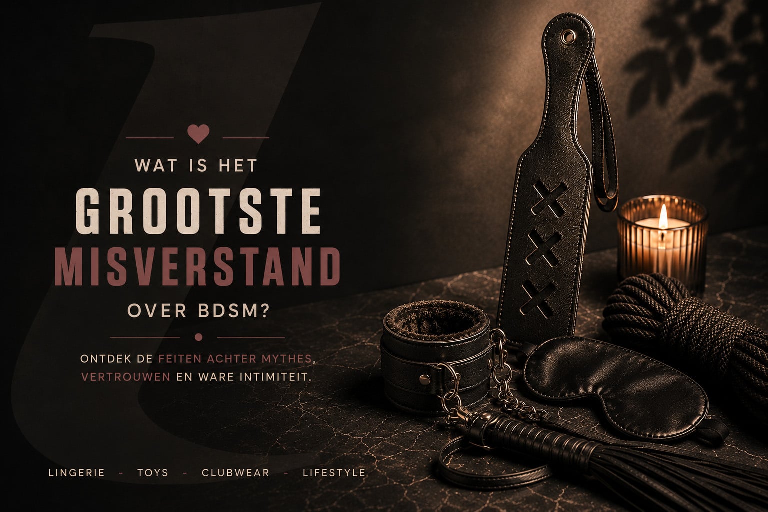 Wat is het grootste misverstand over BDSM?