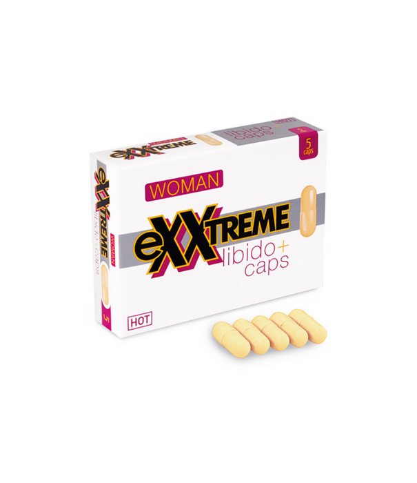 HOT Extreme Libido Caps Woman - 5 Stuks