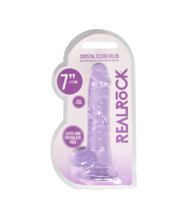 RealRock by Shots Realistische Dildo met Ballen - 7 / 18 cm