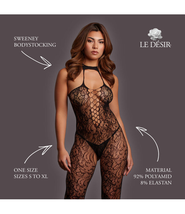 Le Désir by Shots Sweeney - Bodystocking - One Size - Black