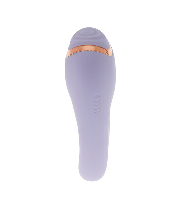 Loveline by Shots Bonnie - Dubbelzijdige Tapping Vibrator - Lavendel