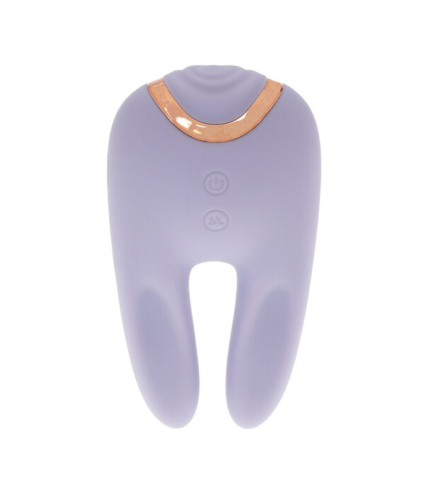 Loveline by Shots Bonnie - Dubbelzijdige Tapping Vibrator - Lavendel