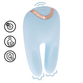 Bonnie - Dubbelzijdige Tapping Vibrator - Blauw