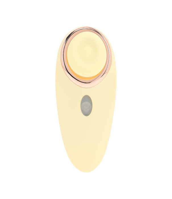 Loveline by Shots Aurie - AirTap Vibrator met Twee Hoofdaccessoires - Geel