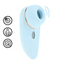 Aurie - AirTap Vibrator met Twee Hoofdaccessoires - Blauw