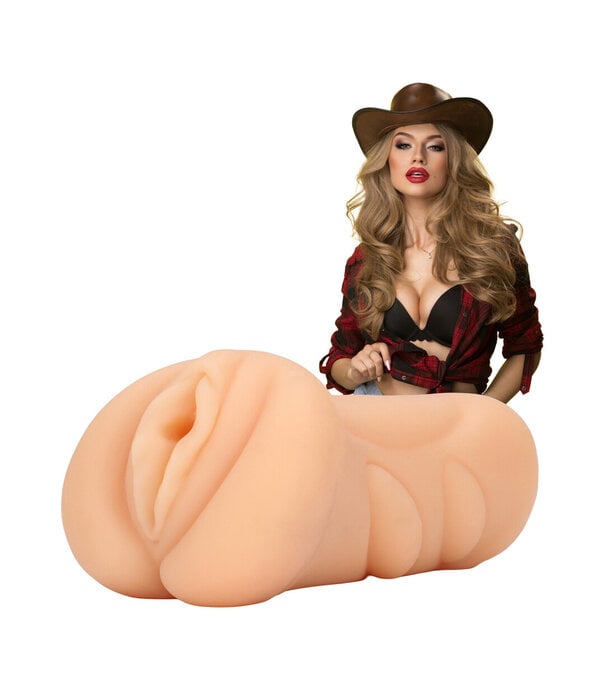 S-Line by Shots Cowgirl - Pussy Masturbator - Flesh