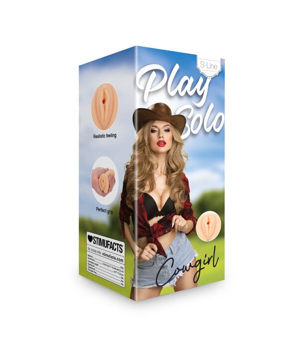 S-Line by Shots Cowgirl - Pussy Masturbator - Flesh
